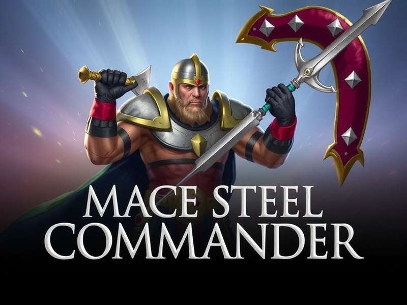 Mace Steel Commander Official Game Banner Mace Steel Commander Game Banner
